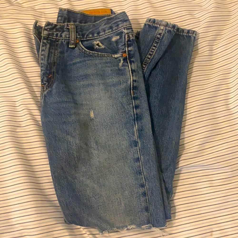 Men’s Distressed Medium Wash Levi’s 511